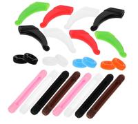 FIXOSHEE Supporto Occhiali in Silicone Antiscivolo con Ganci per Orecchie e Naselli Fermagli Comfort per Sport Outdoor come Corsa e Leggeri e Morbidi per Uso Quotidiano