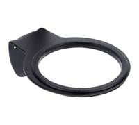 FIXOSHEE Supporto per Asciugacapelli in Acciaio Inox, Porta Asciugacapelli da Parete Perforato per Bagno, Design Salvaspazio Resistente e Leggero, per Wc, Camera da Letto e Salone