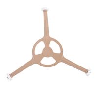 FIXOSHEE Supporto Triangolare per Piatto Girevole a Microonde, Anello Rotante a Triplo Braccio in Plastica, Ricambio Stabile per Forno Microonde, Facile Installazione e Uso Domestico