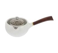 FIXOSHEE Teiera in Ceramica Retrò Filtro Fine, Bollitore Domestico per Tè e Acqua Calda, Bollitore per Uso Casalingo e Intrattenimento, per Sala da Tè e Regali Stile Casuale