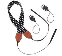 FIXOSHEE Tracolla Regolabile per Fotocamera Vintage da Uomo e Donna, Cinghia Larga Antiscivolo per Accessori Fotografici, Trasporto Sicuro e Comodo per Reflex e Digitali