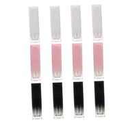 FIXOSHEE Tubi Per Lucidalabbra Riutilizzabili Da 12 Pezzi, Flaconi Portatili e Leggeri Sfumatura Colore, Contenitori Cosmetici Per Labbra Facili Da Trasportare in Viaggio e Vacanza