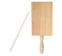 FIXOSHEE Utensili per Pasta Fatta con Tavola in Resistente e Mattarello Gnocchi e Cavatelli Maker con Antiscivolo per Lavorazione Impasto Facile e Pulizia Veloce