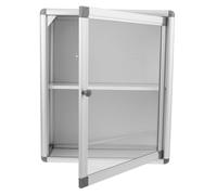 FIXOSHEE Wall Mounted Medical Cabinet With Transparent Window Dual Purpose Emergency Medicine And Lost Items Storage Box For Offices Banks Bathrooms Space Saving Wall Hanging Organizer