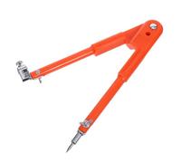 FIXOSHEE Woodworking Compass Large Precision Scribe Tool With Adjustable Wing Divider And Pencil Holder For Accurate Circle Drawing Furniture Making And Technical Drafting