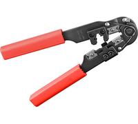 Fixpoint 77124 Crimpatrice per Spine Modulari, Rosso/Nero, 260mm x 114mm x 25mm