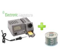 FIXPOINT EP5 STAZIONE DI SALDATURA DIGITALE 48W SALDATORE A STAGNO 100 GR OMAGGI