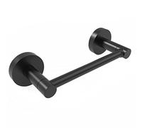 Fixsen - Porta rotolo di carta igienica da bagno, doppio palo girevole, in acciaio inox e lega di zinco, montaggio a parete, staccabile, 1 pezzo