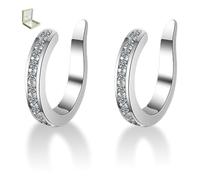 Fixura Ear Clips, Zafiller Ear Clip, Pierceless Ear Cuff, Non Piercing Cuff Cartilage Earrings for Women Man (sliver)