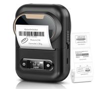 FIYAPOO Etiquetadora Bluetooth, Impresora Etiquetas Autoadhesivas Portátil Compatible Con Android Y IOS, Etiquetadora Adhesivas Para Retail, Código De Barras, Pequeña Empresa, Oficina