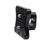 FIYFIOW Supporto per Bicicletta Compatibile 2 Staffe GPS Per Moto Con Diametro Del Foro 12 Mm Per Supporto Universale Per Telaio Moto Per Telaio Navigazione Per Telefono Cellulare