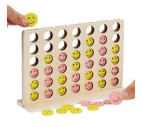 Fiyuer Forza 4 il Classico Gioco da Tavolo di Strategia per 2 Giocatori, per Bambini, Giochi da Tavolo Portatili da Viaggio, Divertente Intrattenimento per tutta la Famiglia