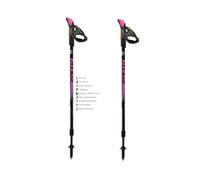 Fizan Bastoncini da donna S207523 Speed Nordic Walking Pink (singolo -.)