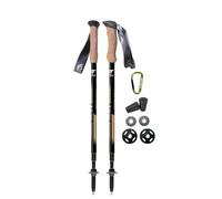 Fizan - Bastoncini trekking in alluminio - Compact 4 Tech Beige in Alluminio