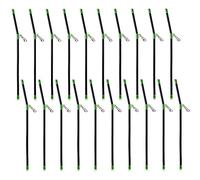 Fizdoqg Anti Tangle Boom 20 pezzi accessori da pesca anti groviglio boom con vortice anti groviglio tubetto tangle boom pesca per pesca alla carpa