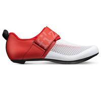 Fizik hydra triathlon shoes white red