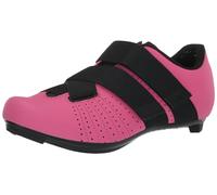 Fizik R5 Tempo Powerstrap, Scarpe da Ciclismo Unisex-Adulto, Rosa e Nero, 44,5 EU