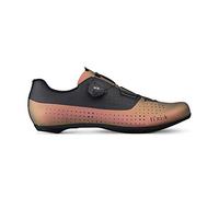 Fizik Tempo Overcurve R4 Iridescent, Scarpe da Ciclista Unisex Adulto, Rame/Nero, 46 ½