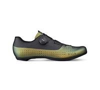 Fizik Tempo Overcurve R4 Iridescent, Scarpe da Ciclista Unisex Adulto, Scarabeo/Nero, 41 ½
