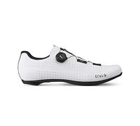 Fizik Tempo Overcurve R4, Scarpe da Ciclista Unisex Adulto, Bianco/Nero, 42