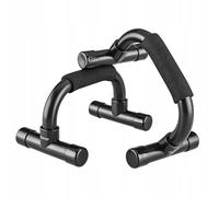 FIZYO Maniglie per Flessioni Parallettes - Push Up Bars Antiscivolo con Impugnatura in Schiuma, Ergonomiche per Allenamento di Forza e Calisthenics, Salva Polsi, Dip Bars per Fitness Casa, Set 2 pz