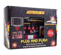 Fizz Creations Asteroids Plug & Play HDMI Arcade Game Console con controller wireless Classico Retro Game per TV, Family Retro Gaming, Nostalgia Gift