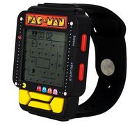 Fizz Creations PAC-MAN - Orologio da polso digitale retrò con display LCD Arcade, sveglia e ora, regalo classico per giocatori, orologio giocattolo elettronico nostalgico, batteria inclusa