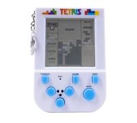 Fizz Creations Tetris - Portachiavi con mini gioco arcade portatile, 15 livelli