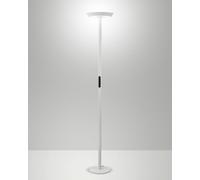 FIZZ LAMPADA DA TERRA BIANCA A LED CCT 2700K - 3200K - 4000K- 50+10W - 3300+900 lm DIMMERABILE