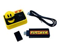 Fizz Creations PAC-MAN Plug & Play. Gioco arcade retrò, controller wireless, cavo HDMI incluso, gioco classico Pac Man.