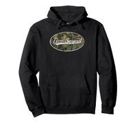 Fizz Squad Camo Retro Throwback Graphic Felpa con Cappuccio