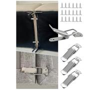 Fizzest Connettori per divano per tenere in posizione, tenere insieme il divano sezionale, morsetti modulari, ganci per divano sezionali per tenere in posizione, connettori per mobili