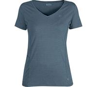 Fjällräven Abisko Cool T-Shirt W, Maglietta a Manicha Corta Donna, Porpora (Dusk), XL