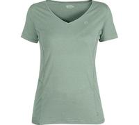 Fjällräven Abisko Cool T-Shirt W, Maglietta a Manicha Corta Donna, Verde (Menta), XXS