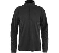 Fjällräven Abisko Day Hike Half Zip T-Shirt, Nero, L