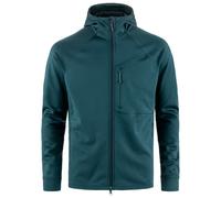 FJALLRAVEN Abisko Grid Fleece Hoodie M - Uomo - Blu - Taglia S- modello 2025