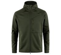 Fjällräven - Abisko Grid Fleece Hoodie - Giacca in pile XXL olivia