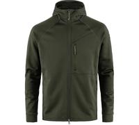 Fjällräven - Abisko Grid Fleece Hoodie - Giacca in pile S olivia