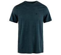 T-shirt Fjällräven Abisko Lite manica corta blu notte - S
