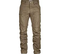 Fjällräven Abisko Lite Trekking Zip-Off M Reg, Pantaloni Sportivi Uomo, Verde (Light Olive), 58