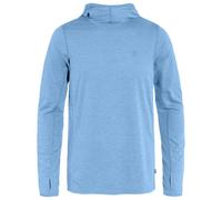 Fjällräven - Abisko Sun-Hoodie - Maglia funzionale M blu