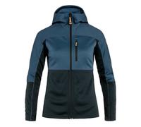 Fjällräven Abisko Trail Fleece - felpa in pile - donna Blue/Blue S