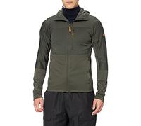 Fjällräven Abisko Trail Fleece M, Felpa con Cappuccio , Uomo, Verde (Deep Forest), L