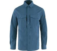 Fjällräven Abisko Trekking Shirt M, Camicia da Trekking Uomo, Blu (Uncle Blue), L