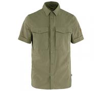 FJALLRAVEN Abisko Trekking Shirt Ss M - Uomo - Verde - Taglia S- modello 2025