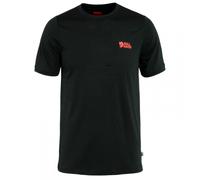 Fjällräven - Abisko Wool Logo S/S - Maglia merino XS nero