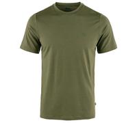 Fjällräven - Abisko Wool S/S - T-shirt XXL olivia