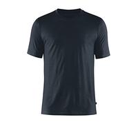 Fjällräven Abisko Wool Ss M, Maglietta a Manicha Corta Uomo, Blu (Dark Navy), XL