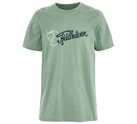 Fjällräven - Archive Logo T-Shirt - T-shirt L turchese