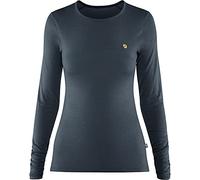 Fjällräven Bergtagen Thinwool LS W, Maglietta Donna, Blu (Mountain Blue), XXS